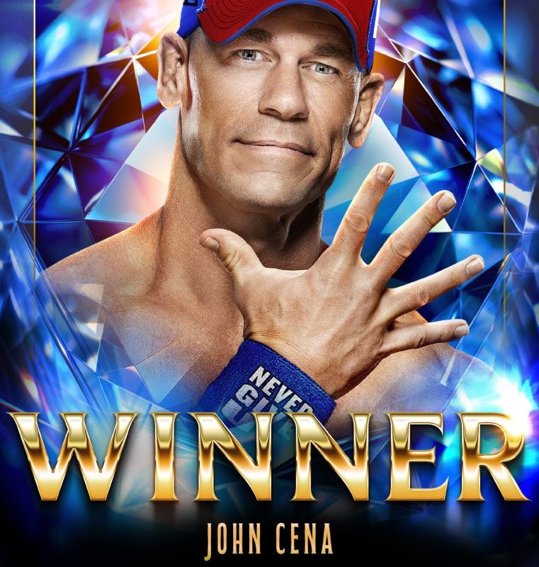 Cena triunfa en Crown Jewel