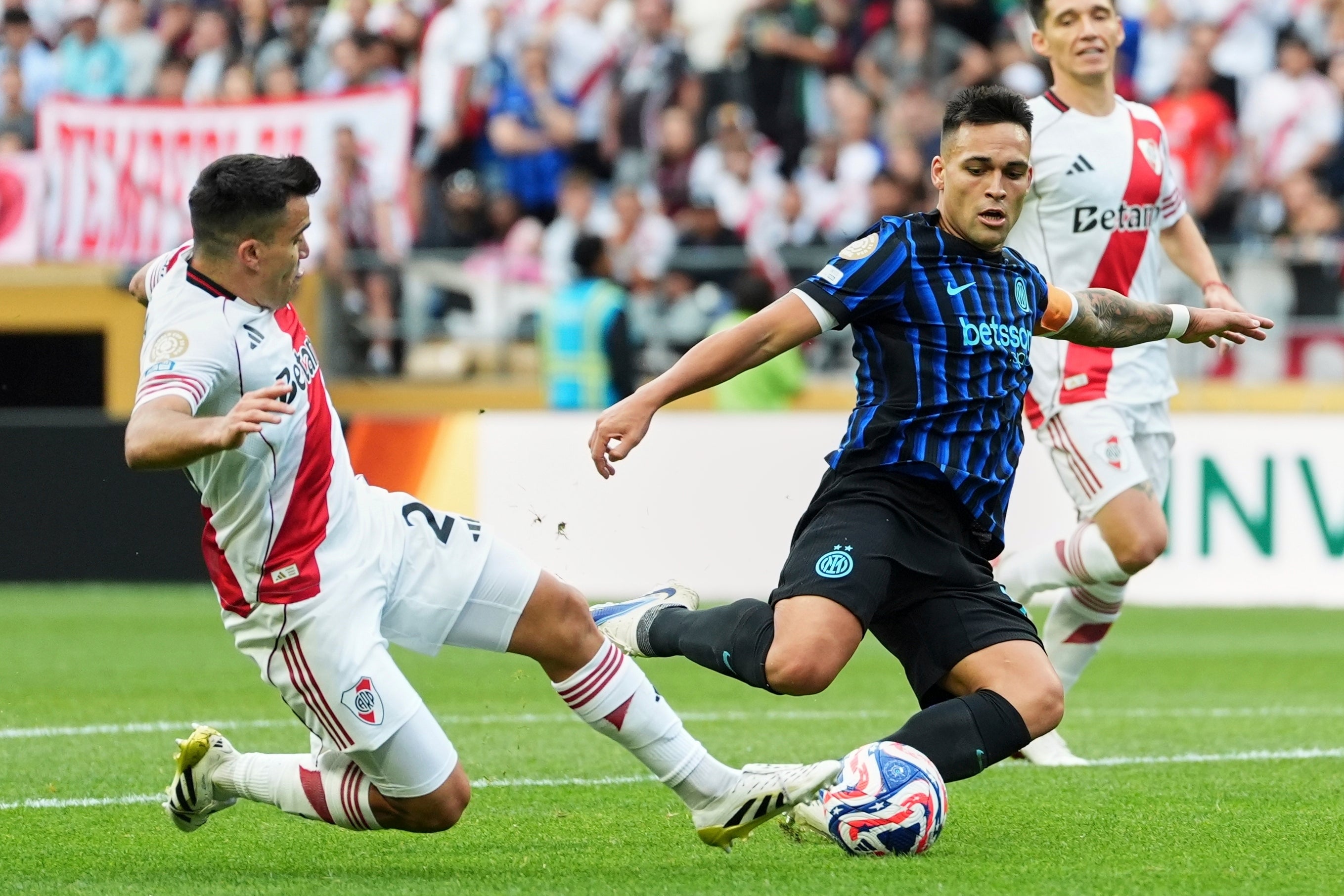 Inter de Milán eliminó a River Plate | AP