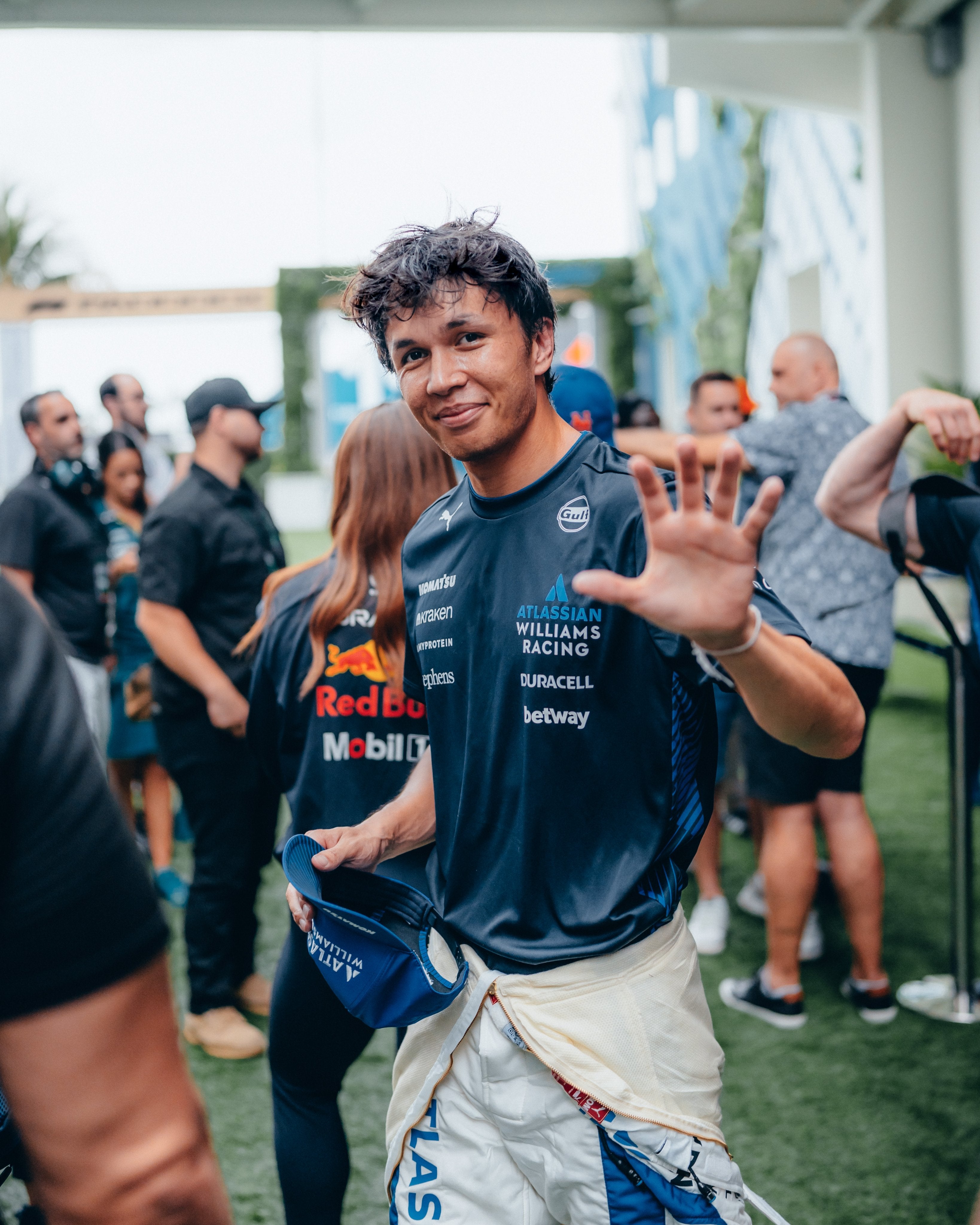 Albon brilló en el pasado Gran Premio de Miami