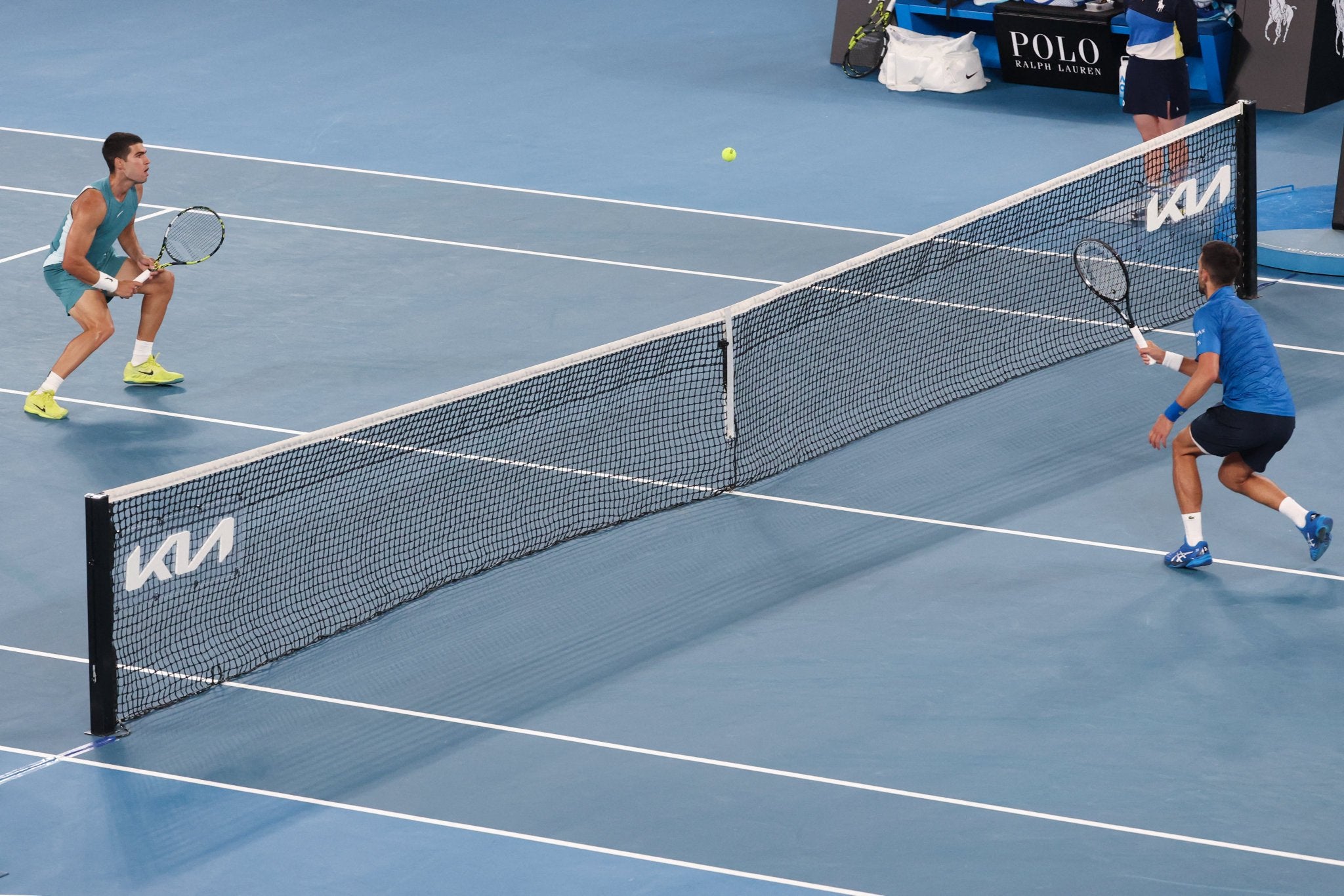 Imágenes del partido Alcaraz vs Djokovic | @AustralianOpen