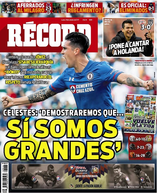 Portada 23 Octubre 2017