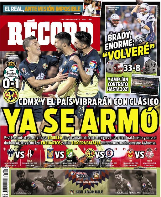 Portada 20 Noviembre 2017