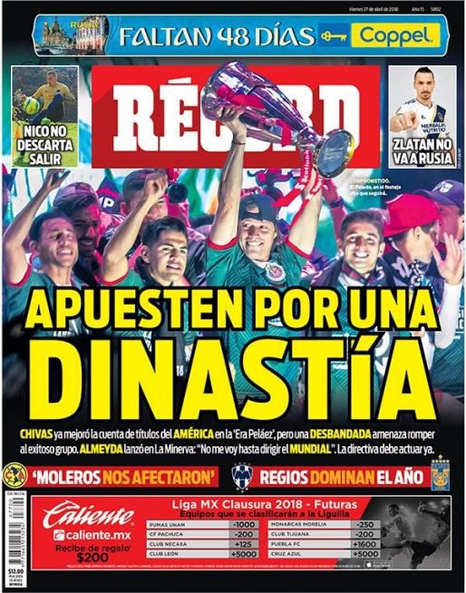 Portada 27 Abril 2018