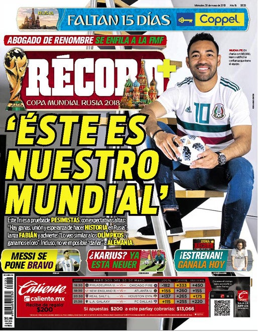 Portada 30 Mayo 2018