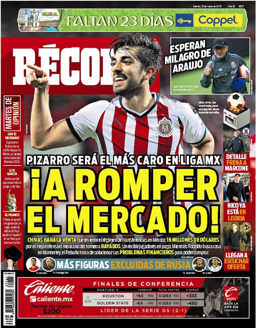 Portada 22 Mayo 2018