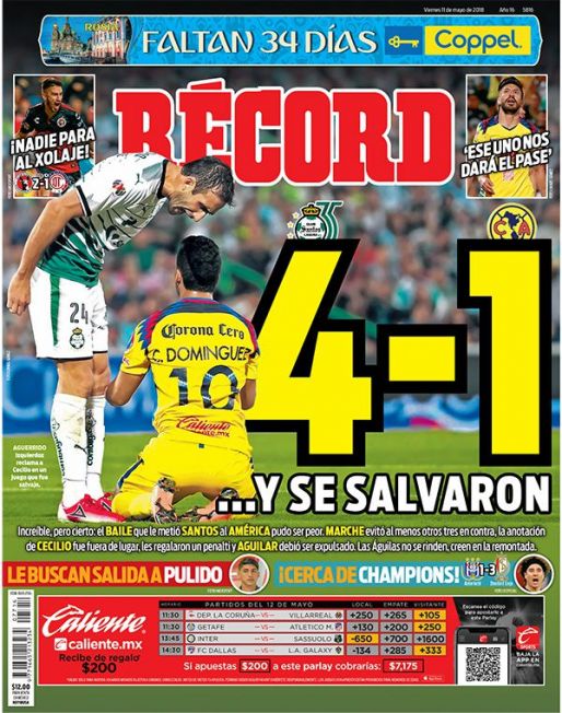 Portada 11 Mayo 2018