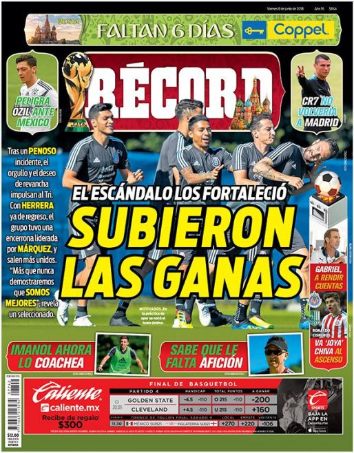 Portada 08 Junio 2018