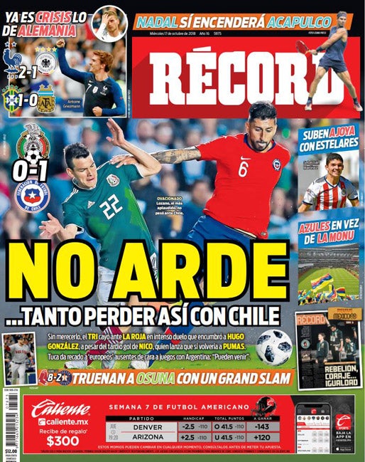 Portada 17 Octubre 2018