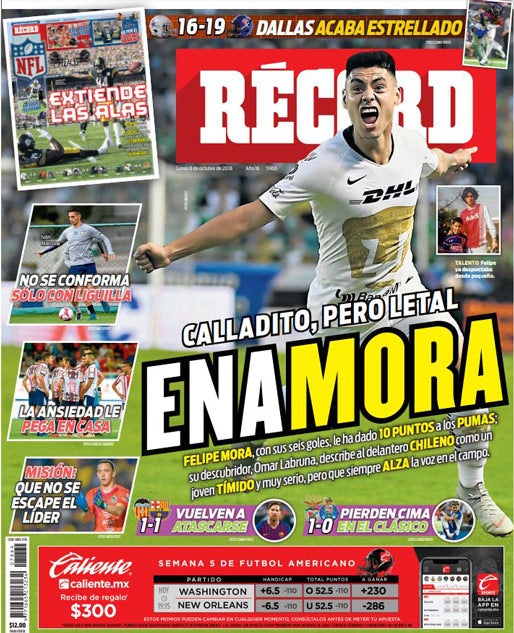 Portada 08 Octubre 2018