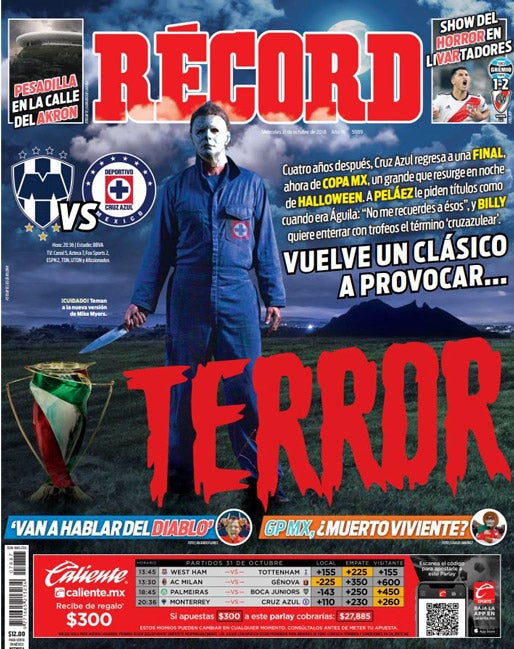 Portada 31 Octubre 2018