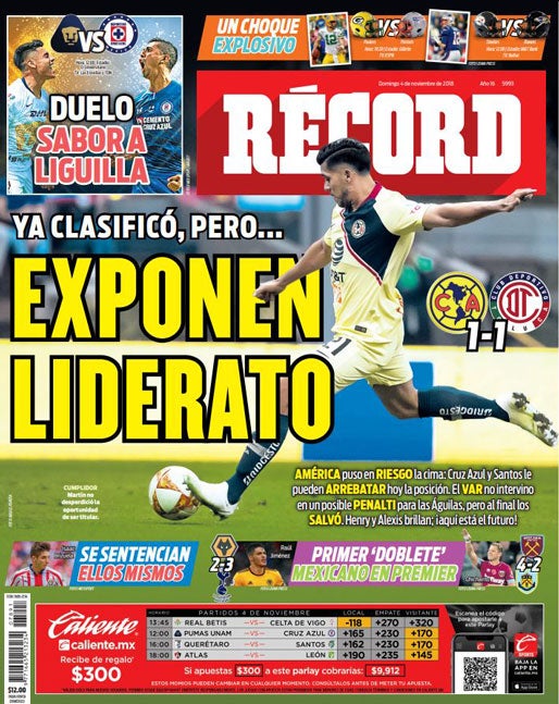 Portada 04 Noviembre 2018