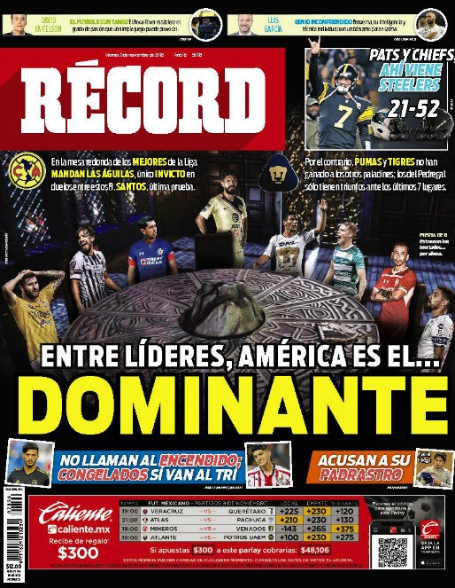 Portada 09 Noviembre 2018