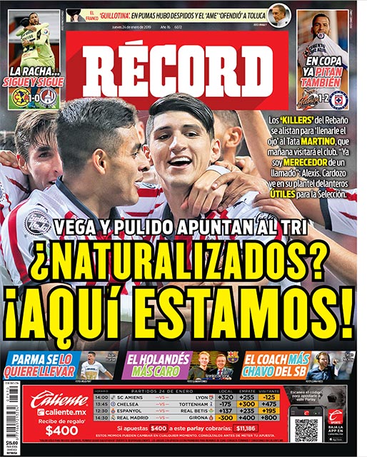 Portada 24 Enero 2019