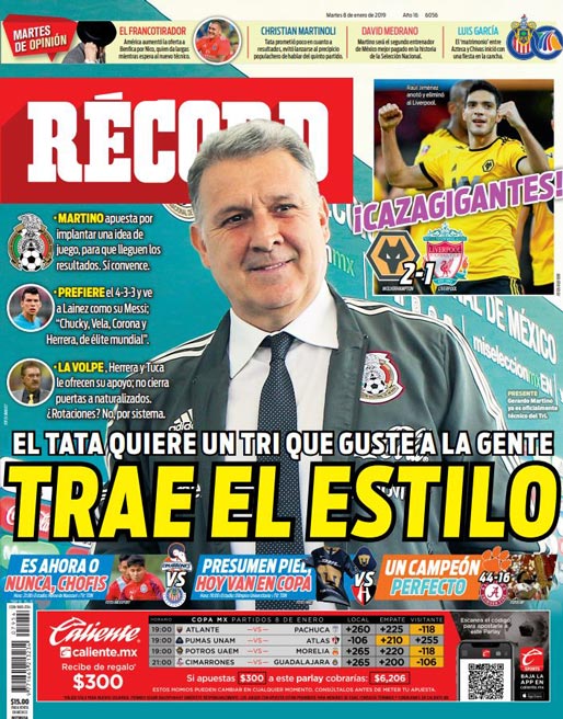 Portada 08 Enero 2019