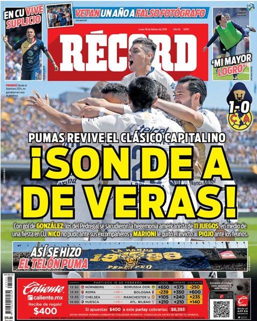 Portada 18 Febrero 2019