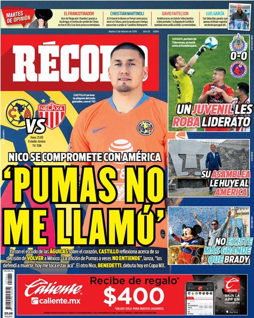 Portada 05 Febrero 2019