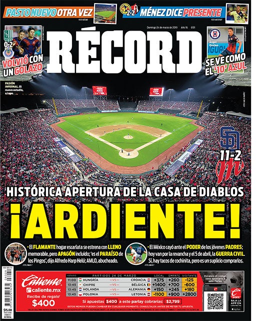 Histórica apertura de la casa de Diablos