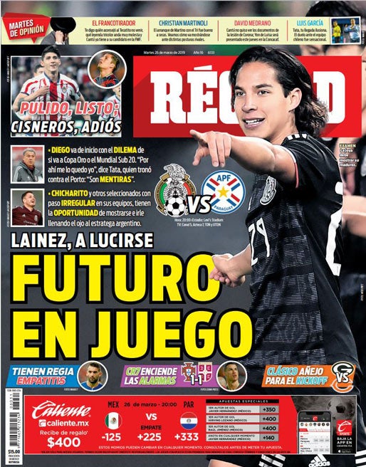 Portada 26 Marzo 2019