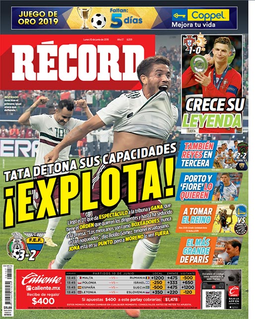 Portada 10 Junio 2019