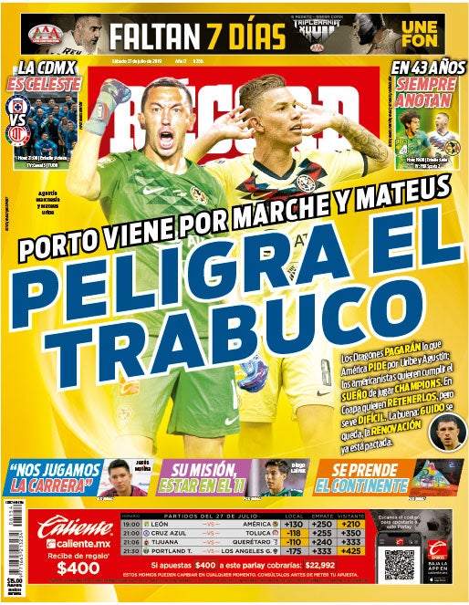 Portada 27 Julio 2019