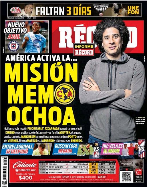 Portada 31 Julio 2019