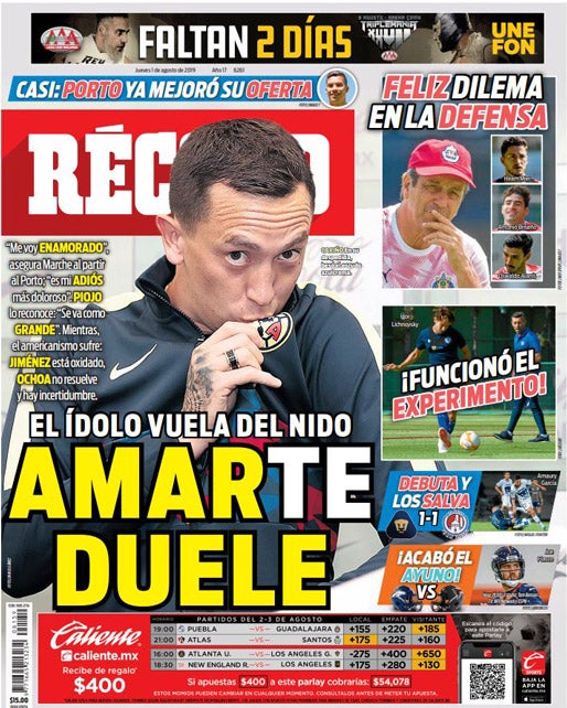 Portada 01 Agosto 2019