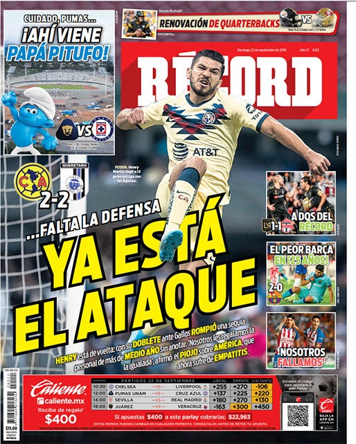 Portada 22 Septiembre 2019