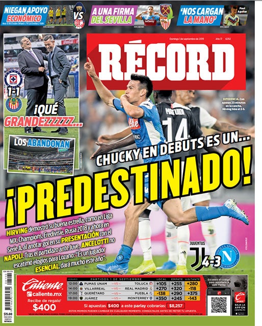 Portada 01 Septiembre 2019