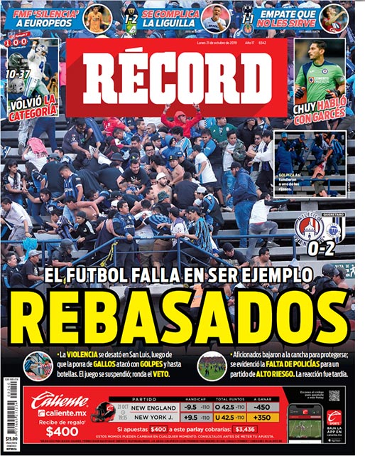 Portada 21 Octubre 2019