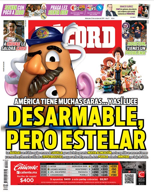 América, desarmable