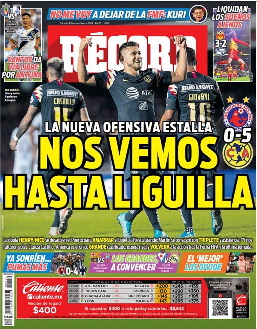 Portada 09 Noviembre 2019