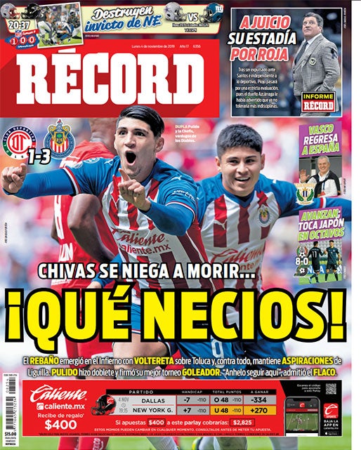 Portada 04 Noviembre 2019