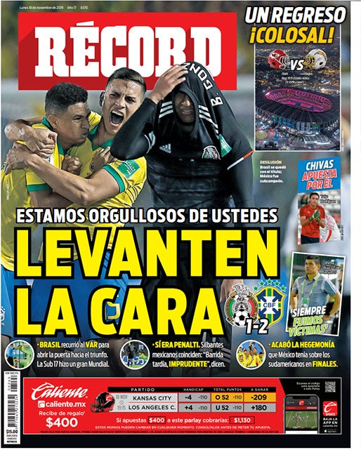 Portada 18 Noviembre 2019