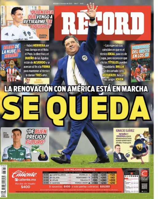 Miguel Herrera se queda