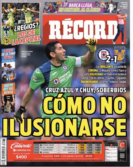 Portada 23 Febrero 2020