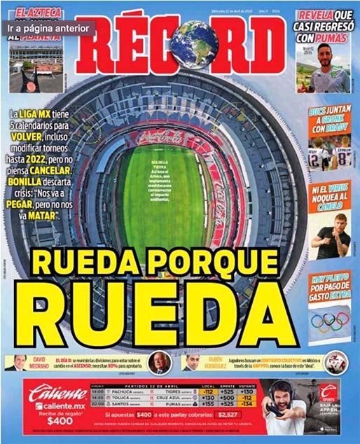 Portada 22 Abril 2020