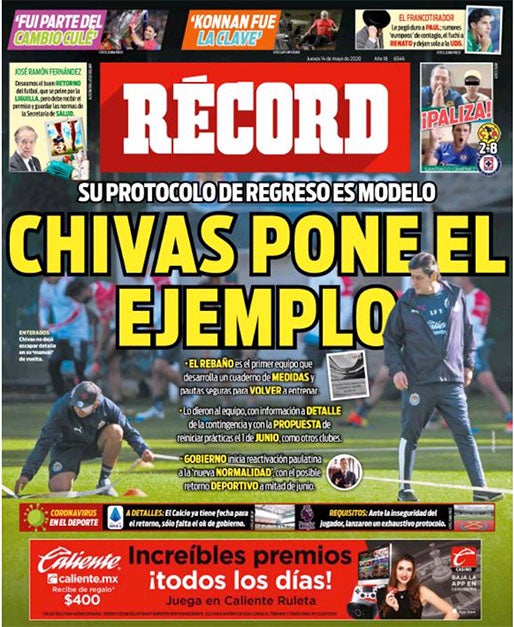 Portada 14 Mayo 2020