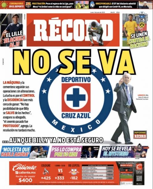 Cruz Azul no se va