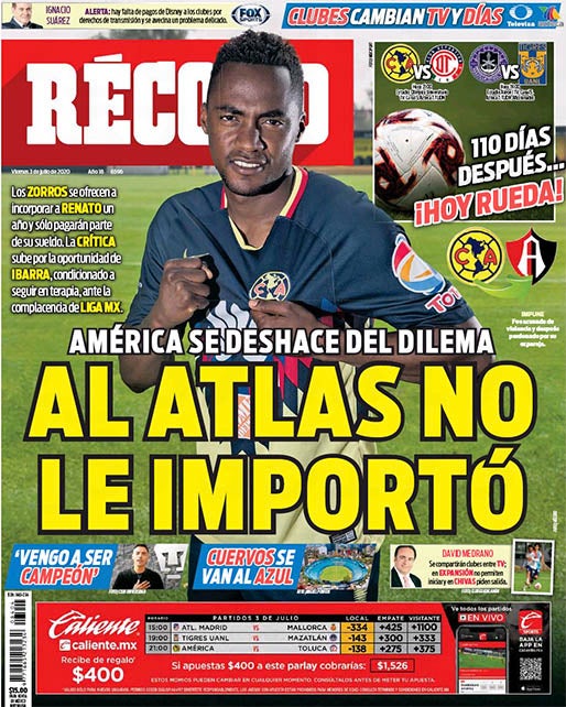 Portada 03 Julio 2020