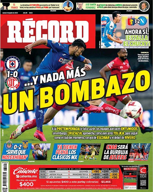 Portada 09 Julio 2020