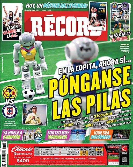 Portada 11 Julio 2020