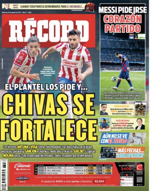 Portada 26 Agosto 2020