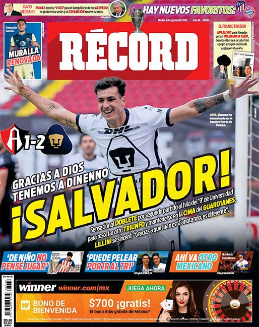 Portada 04 Agosto 2020