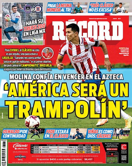 Portada 18 Septiembre 2020