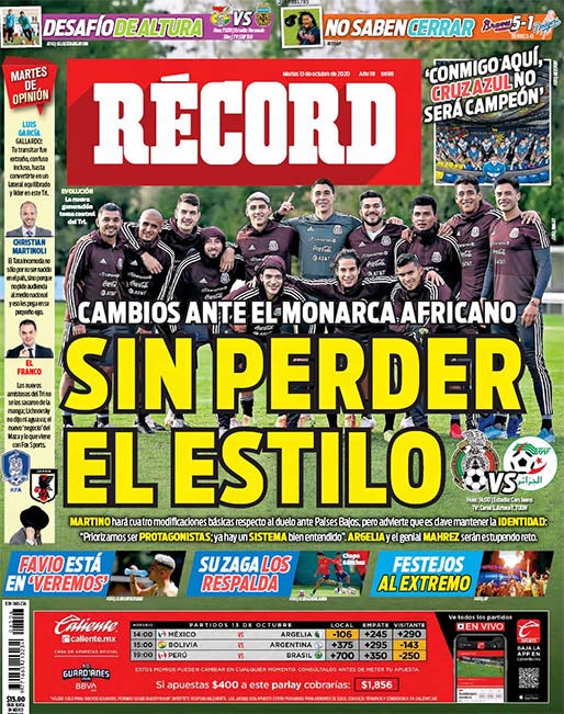 Portada 13 Octubre 2020