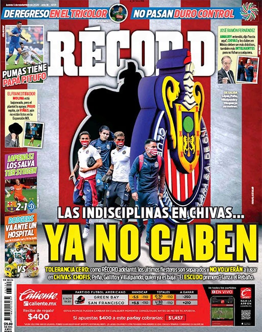 Portada 05 Noviembre 2020