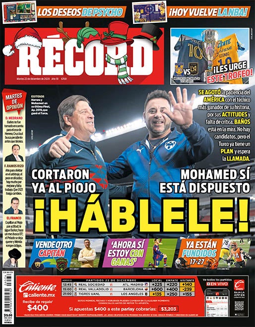 Portada 22 Diciembre 2020