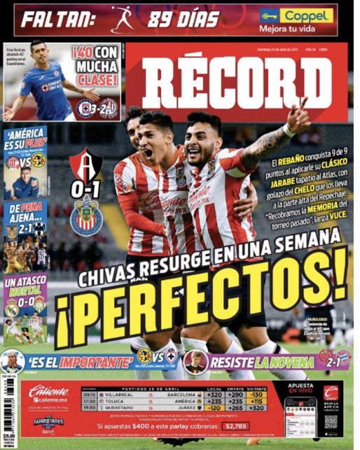 Chivas resurge en una semana