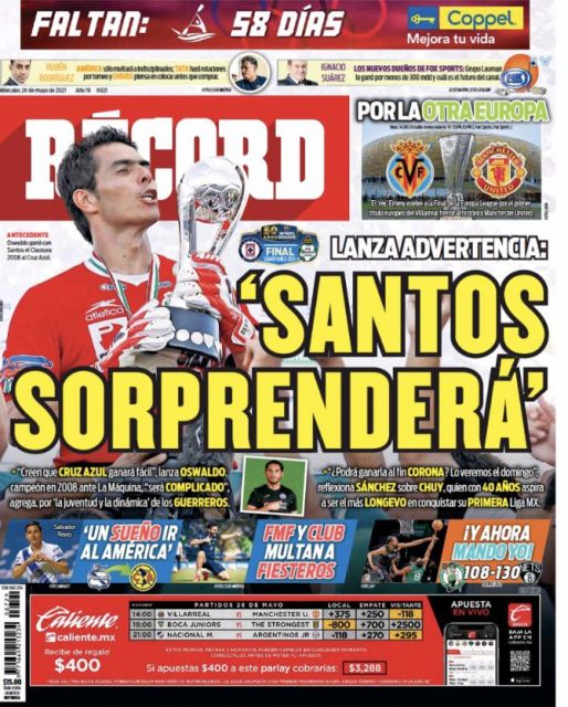 Portada 26 Mayo 2021