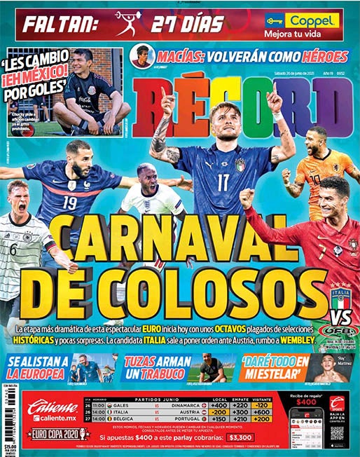 Portada 26 Junio 2021